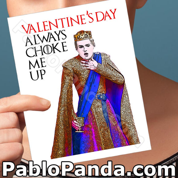 Valentine's Day Always Choke Me Up - SocialShambles.com
