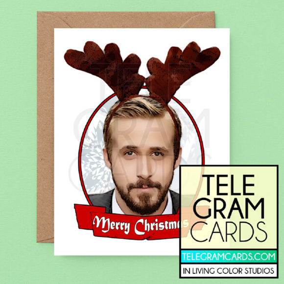 Ryan Gosling [ILCS-001C-XMS] Merry Christmas - SocialShambles.com