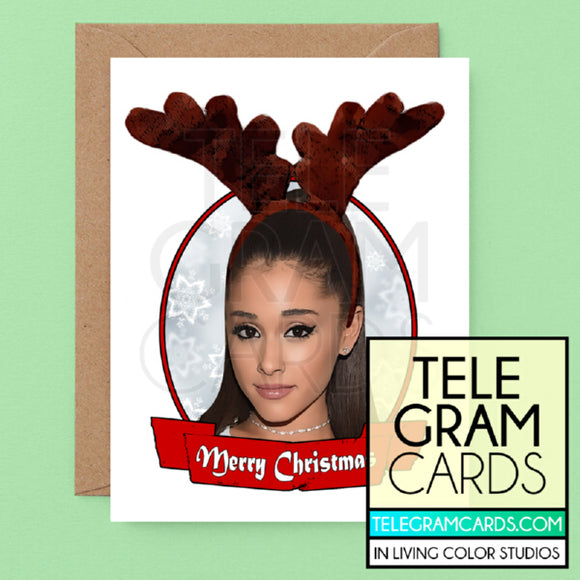 Ariana Grande [ILCS-001E-XMS] Merry Christmas - SocialShambles.com