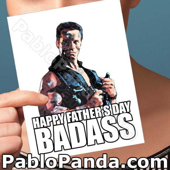 Happy Father's Day Badass - Social Shambles