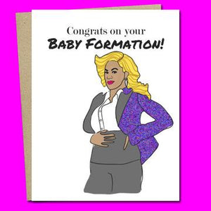 Congrats On Your Baby Formation - Social Shambles