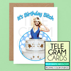 Britney Spears [ILCS-001A-HBD] It's Birthday Bitch - SocialShambles.com
