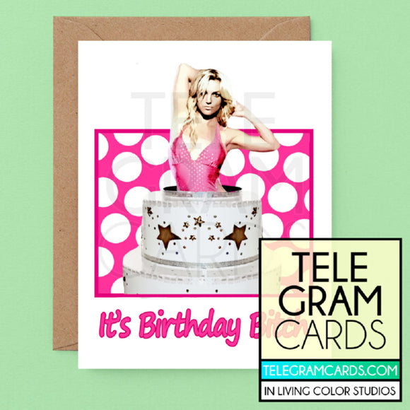Britney Spears [ILCS-002A-HBD] It's Birthday Bitch - SocialShambles.com