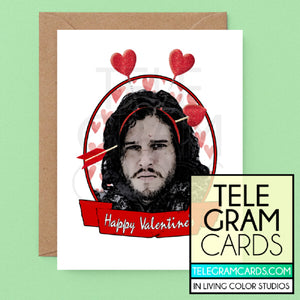 GOT (Jon Snow) [ILCS-001C-VAL] Let It Snow Happy Valentine's - SocialShambles.com
