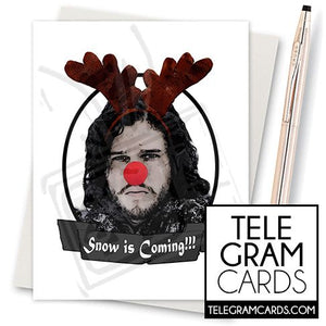 Game of Thrones (Jon Snow) - 001h - [ILCS][XMS] - Snow is Coming (Rudolph) - SocialShambles.com