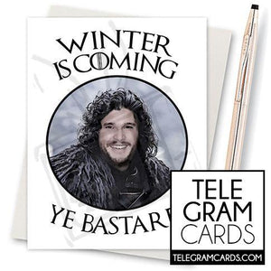 Game of Thrones (Jon Snow) - 002b - [ILCS][XMS] Winter is Coimg Ye Bastard - SocialShambles.com