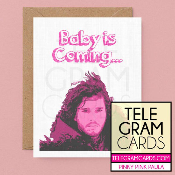 Game of Thrones (Jon Snow) [PPP-002P-BBY] Baby is Coming - SocialShambles.com