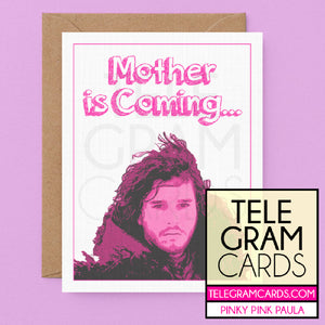 Game of Thrones (Jon Snow) [PPP-003P-MOM] Mother is Coming - SocialShambles.com