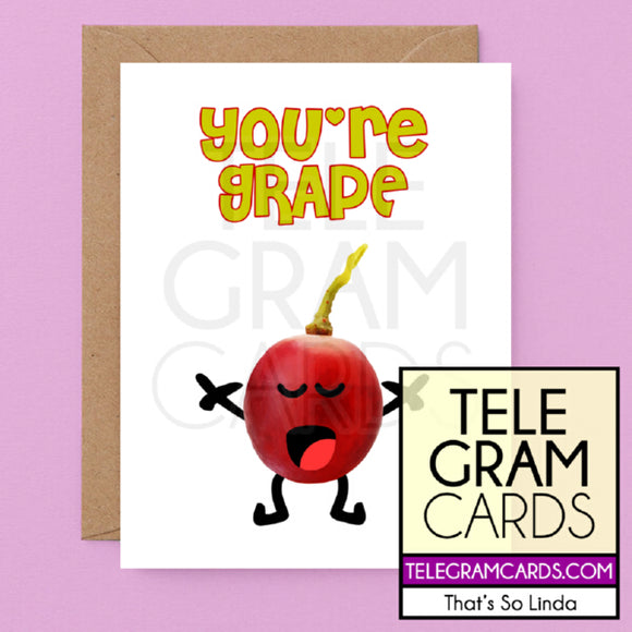 Grape [TSL-001A-GEN] You're Grape - SocialShambles.com