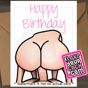 ILYC - Art 033C - Drop It Like It's Hot [Pink Text] - Happy Birthday - SocialShambles.com
