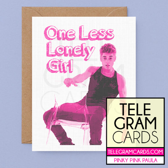 Justin Bieber [PPP-001P-GEN] One Less Lonely Girl - SocialShambles.com