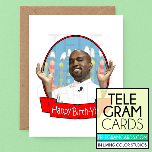 Kanye West [ILCS-002A-HBD] Happy Birth-Ye - SocialShambles.com