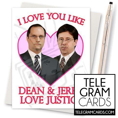 Making A Murderer (Dean & Jerry) - 001a - [ILCS] I Love You Like Dean & Jerry Love Justice - SocialShambles.com