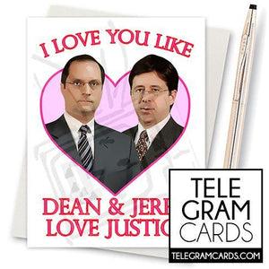 Making A Murderer (Dean & Jerry) - 001a - [ILCS] I Love You Like Dean & Jerry Love Justice - SocialShambles.com
