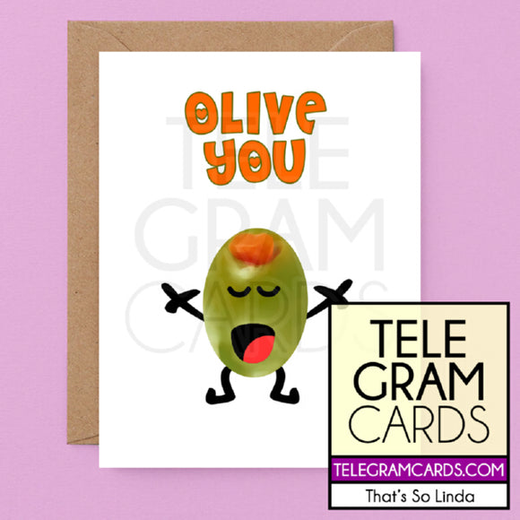 Olive [TSL-001A-LOV] Olive You - SocialShambles.com