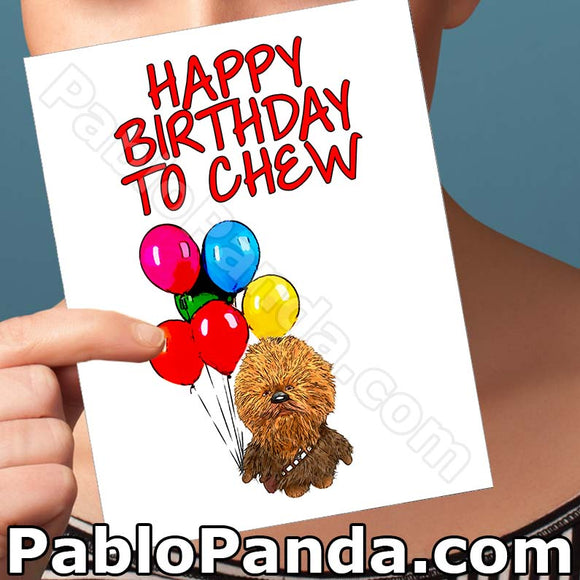 Happy Birthday To Chew - SocialShambles.com