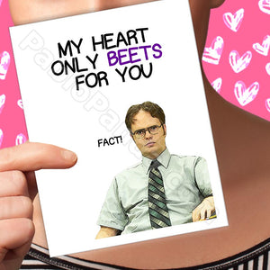 My Heart on Beets for You Fact - SocialShambles.com